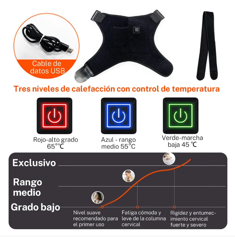 HOMBRERA TÉRMICA - ALIVIO MUSCULAR/OSEO