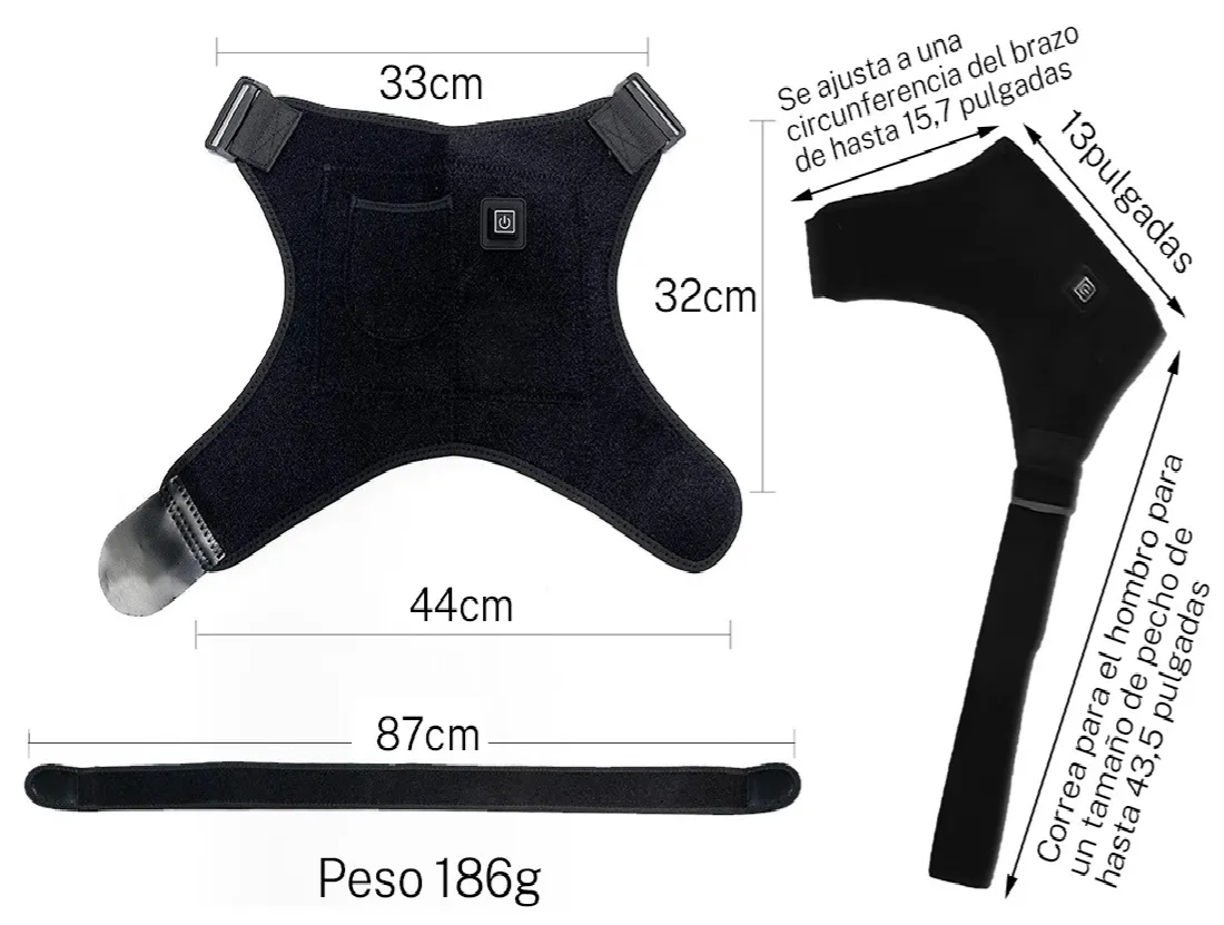 HOMBRERA TÉRMICA - ALIVIO MUSCULAR/OSEO